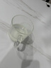 全度（Quandu） 玻璃茶杯玻璃茶缸水杯家用加厚大容量玻璃茶杯带把带盖玻璃杯 透明款700ML 实拍图