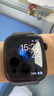 Apple/苹果 Watch Series 10 智能手表GPS款42毫米亮黑色铝金属表壳黑色运动型表带S/M MX1M3CH/B 实拍图