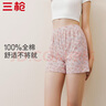 三枪【纯棉宽松】女内裤防走光安全裤印花短裤透气女士平角裤 实拍图