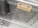 京东京造 摩卡轻奢系列收纳箱零食书本衣物被褥收纳透明塑料45L  实拍图