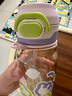 babycare儿童水杯吸管杯双饮二合一户外运动水壶上学大容量PPSU-满杯600ml 实拍图