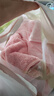 HOYO日本毛巾浴巾干发帽三套装 A类四季高档吸水7A抗菌浴巾套装 粉色 实拍图