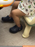 crocs卡骆驰贝雅儿童洞洞鞋男女童户外包头沙滩鞋拖鞋/207013/207012 深蓝色-410 24 (140mm) 实拍图