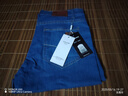啄木鸟（TUCANO）牛仔裤男士四季款纯色商务休闲抗皱弹力修身长裤男装 蓝色 31 实拍图