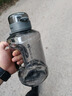 乐扣乐扣（LOCK&LOCK）小水库大容量塑料运动水杯户外冷水壶刻度把手男女杯子1.6L灰色 实拍图