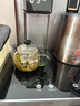 锦格玻璃茶壶耐高温功夫茶具小号过滤可烧煮茶透明家用简约加厚泡茶器 H-22茶壶粉色把  260ml 实拍图