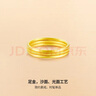 周六福（ZLF） 黄金戒指女足金999单个可叠戴光圈指环手饰 计价 沙面19号-1.57g 实拍图