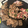 老艺人铸铁烤盘大号烤肉盘无涂层燃气卡式电磁炉铁板烧煎饼锅牛排盘户外 实拍图