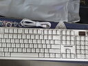 狼途LT104机械键盘电竞游戏办公键盘三模有线/蓝牙/无线键鼠套装104键全尺寸客制化平板电脑笔记本键盘 深情冰蓝光【有线数字屏】银灰轴单光 实拍图