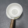 尚言坊茶漏过滤网茶滤白瓷过滤器泡茶工具全陶瓷一体滤茶器功夫茶具配件 实拍图