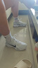 耐克（NIKE）男子篮球鞋AIR MAX IMPACT 4缓震实战运动鞋DM1124-100白黑 44 实拍图