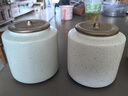 苏氏陶瓷（SUSHI CERAMICS）茶叶罐经典亚光铁锈茶具配件（蓝） 实拍图