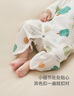 童泰（TONGTAI）婴儿连体衣夏纯棉衣服初生宝宝蝴蝶哈衣爬服提花绿色59cm 实拍图