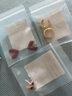 Lnieer玫瑰刘亦菲同款耳环小香风菱格耳圈轻奢高级耳饰2025新款气质百搭 925银针菱格耳扣【金色大号】 实拍图
