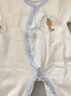 贝瑞加（Babyprints）婴儿开裆裤2条装初生宝宝长裤新生儿薄款四季裤子 小熊+黄 52 实拍图