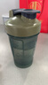 Blender Bottle 蛋白粉摇摇杯运动水杯 大容量塑料杯带刻度健身便携搅拌男士女生 经典款V2海岸色600ml 实拍图