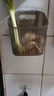 【热销百万】厨房壁挂式姜蒜收纳盒可沥水生姜蒜头置物架挂篮浴室 浅黑色【大号】+【贴片】二个装 实拍图