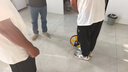 得力（deli）轮式测距仪大轮手推式机械测量轮尺可折叠滚轮测距仪周长100cm 实拍图