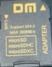DM大迈 TF（MicroSD）存储卡 SD-T2 TF卡转SD卡卡套 小卡转大卡适配器 实拍图