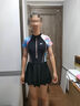 361°游泳衣女保守连体裙式大码女士泳装遮肉显瘦温泉沙滩泳装透气快干 实拍图