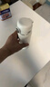 京东京造 保温杯 水杯男女 316不锈钢学生礼物送老师【一键弹盖】白480ml 实拍图