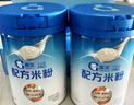 嘉宝（GERBER）A2β酪蛋白专业配方米粉250g*2罐礼盒装10倍益生菌高铁米粉6月+ 实拍图