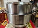 美厨（maxcook）蒸锅 304不锈钢32cm二层蒸锅 加厚复底蒸锅 燃气电磁炉通用MCZ826 实拍图