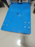 乐优佰易 小推车拉货车手推车平板车 73*47cm4寸PVC耐磨轮加厚折叠手拉车 仓库物流工厂用 实拍图