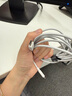 ANKER安克充电套装快充20WType-C充电头白+双头type-c数据线60W1.8m白 实拍图