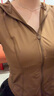 蕉下（beneunder）防晒衣女凉感修身AL11924短款辣妹防晒服女外套板栗咖M 实拍图