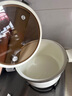 小熊（Bear）微压汤锅 搪瓷珐琅釉汤锅家用炖锅焖煮锅6L燃气灶通用JG061-P01 实拍图
