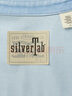 Levi's®SilverTab™男士美式复古休闲翻领短袖工装牛仔衬衫外套 浅蓝色 L 实拍图
