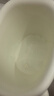 日康（rikang）浴桶 婴儿洗澡盆 儿童洗澡桶泡澡桶 游泳桶赠浴凳 米色 X1001-3 实拍图