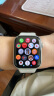 Apple/苹果 Watch Series 10 智能手表GPS款42毫米玫瑰金色铝金属表壳淡桃粉色运动型表带S/M MX1R3CH/B 实拍图