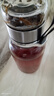 恩尔美（nRMEi）茶杯茶水分离玻璃水杯大容量男士泡茶杯高硼硅耐高温便携水杯子 【茶水分离+防烫杯套】 750ml 实拍图