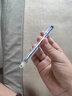 宝克（BAOKE）24PC040按动圆珠笔中油笔0.7mm蓝色原子笔 24支/卡 实拍图
