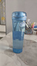 特百惠（Tupperware）晶彩MAX塑料杯600ml 男女士学生夏季运动水杯子户外大容量 冰水蓝 实拍图