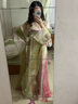 十三余小豆蔻儿[佩玉春风]刺绣粉色裙子印花对襟衫唐制汉服女原创 齐胸裙 M 实拍图