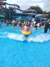梵迪拉（F.DYRAA）儿童泳衣女童连体公主裙可爱女孩泡温泉幼儿宝宝游泳32643粉色3XL 实拍图