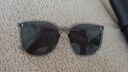 白小奢太阳镜-127【情侣款灰框+黑框+礼品】遮阳眼镜GM显小脸驾驶墨镜 实拍图