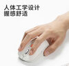 联想（Lenovo）无线蓝牙双模鼠标  便携办公鼠标 人体工程学设计 适用台式机一体机笔记本平板Howard白色 实拍图