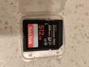 闪迪（SanDisk）512GB SD内存卡 4K V30 U3 C10 相机存储卡 读速200MB/s 写速140MB/s 微单/单反相机内存卡 实拍图