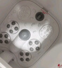 美的（Midea）泡脚桶足浴盆加热自动按摩洗脚盆理疗高深桶泡小腿可拆洗按摩盘父亲节礼物生日送长辈MK-AJ0202 实拍图