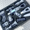 欧塞奇儿童电动声光玩具枪3-6岁仿真磁力百变组合拼接模型益智生日男 实拍图