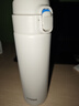 虎牌（TIGER）保温杯 轻量型不锈钢真空一键开启弹盖杯 MOY-A48C-WK雪花白480ML 实拍图
