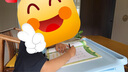 剑桥树12°可调节坐读写坐姿矫正器儿童写字姿势纠正小学生写作业防近视低头学习护眼阅读书架 护瞳蓝 实拍图