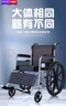 怡辉（YIHUI）轮椅老人带坐便器可大小便折叠轻便旅行手推车瘫痪专用出行yh-x03 实拍图