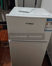 HYUNDAI（韩国现代） 小冰箱 冰箱小型双开门 迷你双门家用宿舍租房冷藏冷冻电冰箱节能省电 68L银【节能省电+高性价比】 实拍图