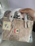 蔻驰（COACH）【官方授权店】女士city15小号单肩斜挎包托特包PVC配皮送女友 CW032IMXDM浅卡其色 实拍图