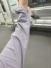 迪卡侬女士运动速干衣秋季打底长袖跑步户外健身T恤藤萝紫-5366942 实拍图